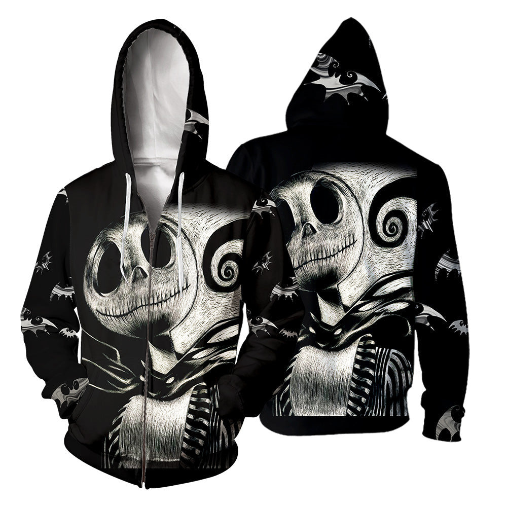 Jack Skellington Hoodie 3D All Over Printed Shirts For Men And Women 500