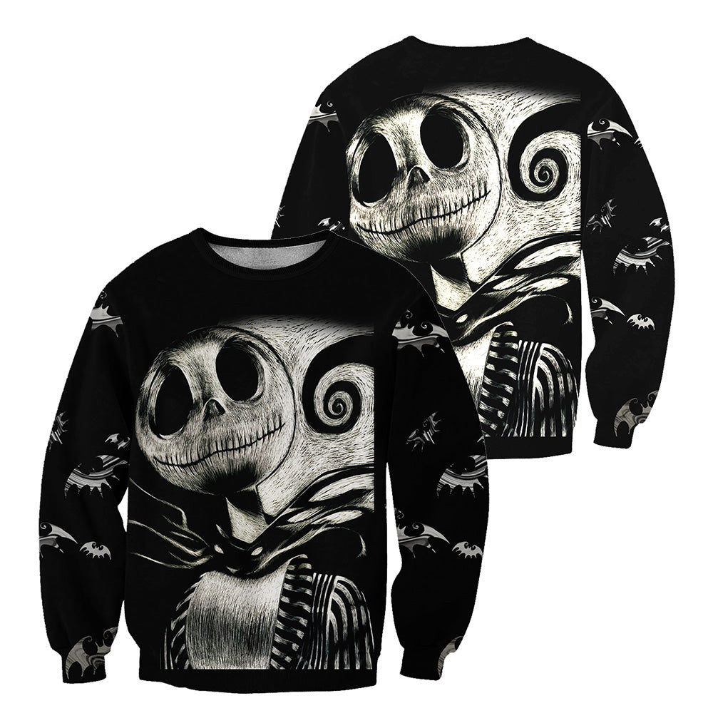 Jack Skellington Hoodie 3D All Over Printed Shirts For Men And Women 500