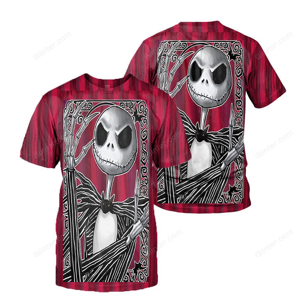 Jack Skellington Hoodie 3D All Over Printed Shirts For Men And Women 501