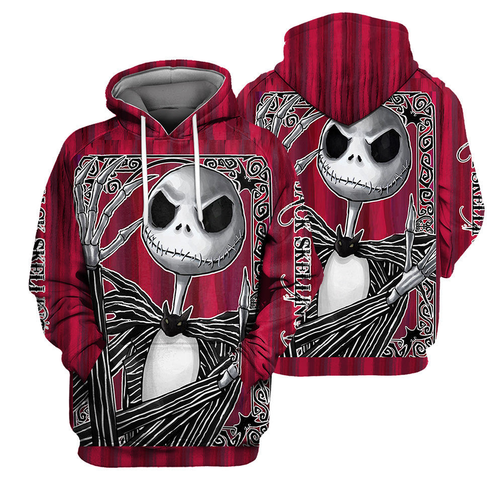 Jack Skellington Hoodie 3D All Over Printed Shirts For Men And Women 501