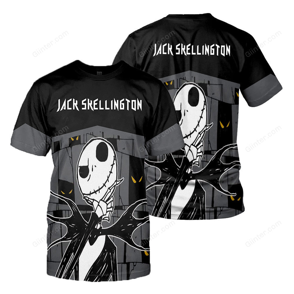 Jack Skellington Hoodie 3D All Over Printed Shirts For Men And Women 502
