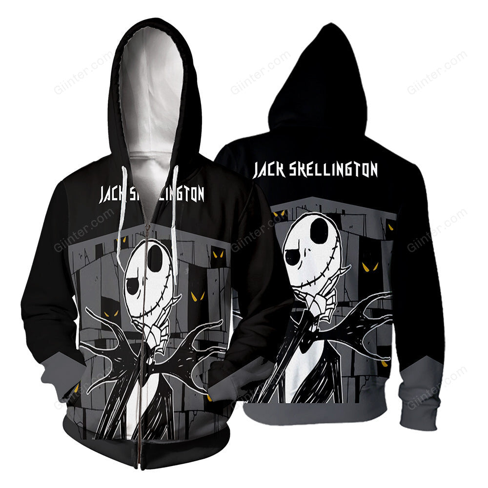 Jack Skellington Hoodie 3D All Over Printed Shirts For Men And Women 502