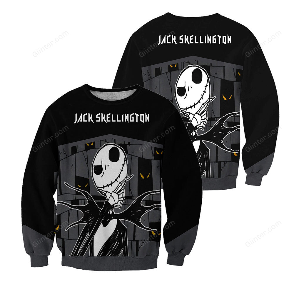 Jack Skellington Hoodie 3D All Over Printed Shirts For Men And Women 502