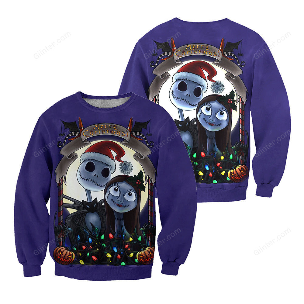 Jack Skellington Hoodie 3D All Over Printed Shirts For Men And Women 503