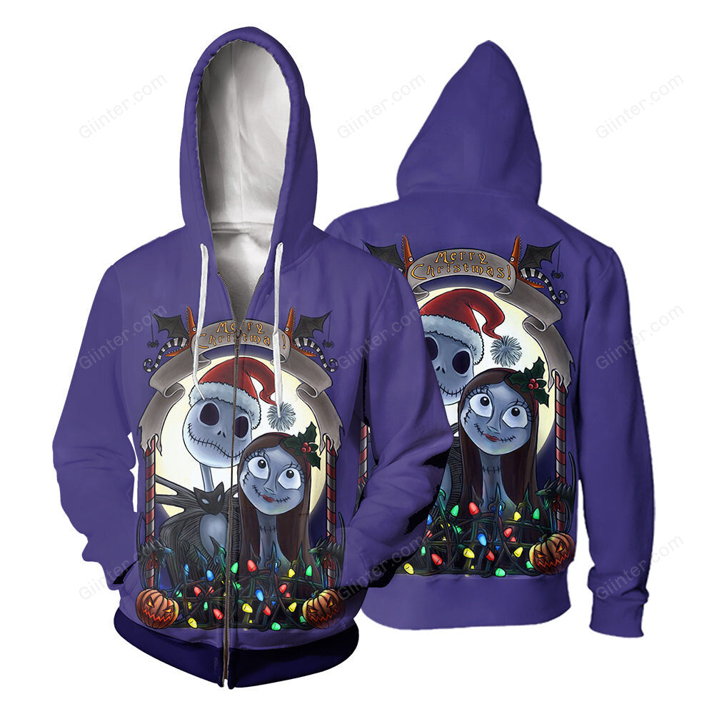 Jack Skellington Hoodie 3D All Over Printed Shirts For Men And Women 503
