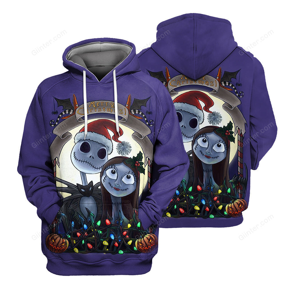 Jack Skellington Hoodie 3D All Over Printed Shirts For Men And Women 503