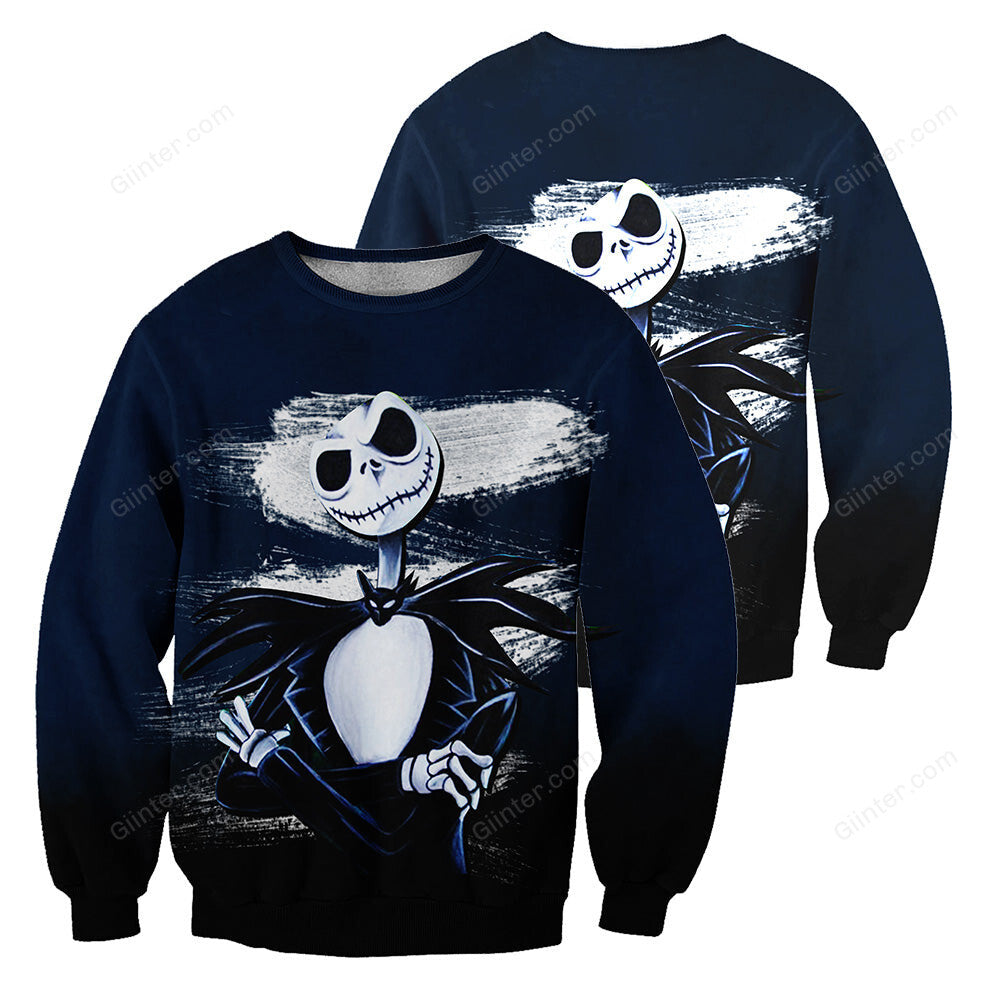 Jack Skellington Hoodie 3D All Over Printed Shirts For Men And Women 504