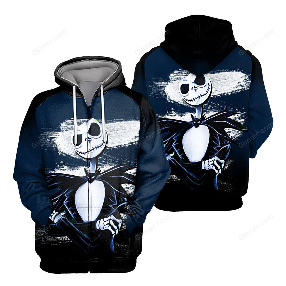Jack Skellington Hoodie 3D All Over Printed Shirts For Men And Women 504
