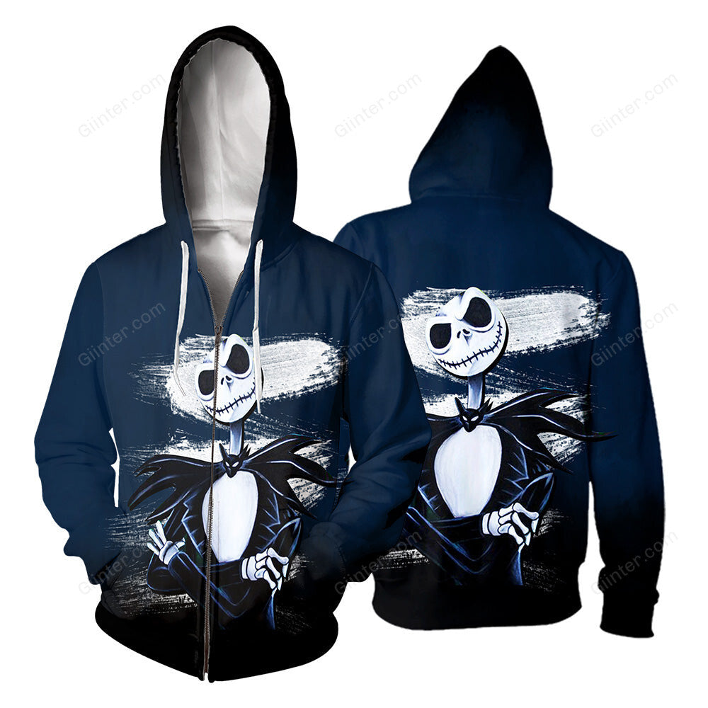 Jack Skellington Hoodie 3D All Over Printed Shirts For Men And Women 504
