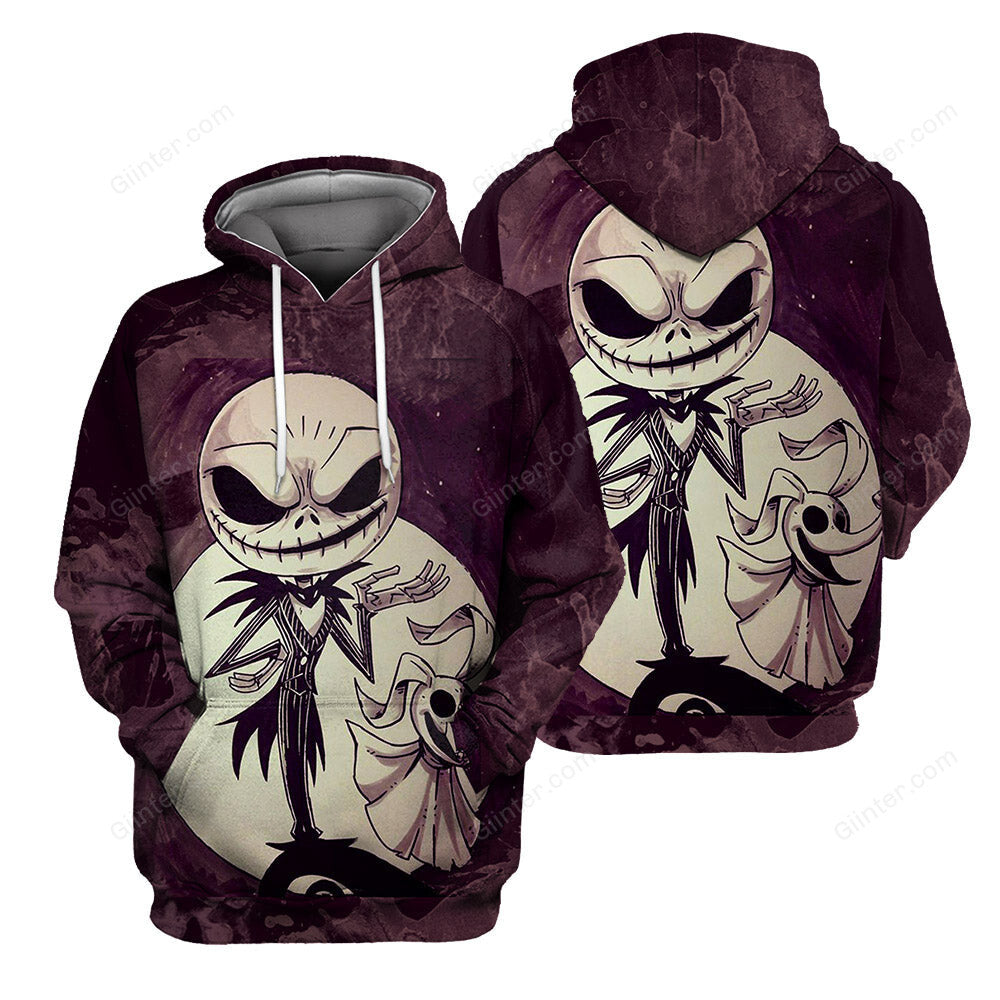 Jack Skellington Hoodie 3D All Over Printed Shirts For Men And Women 505