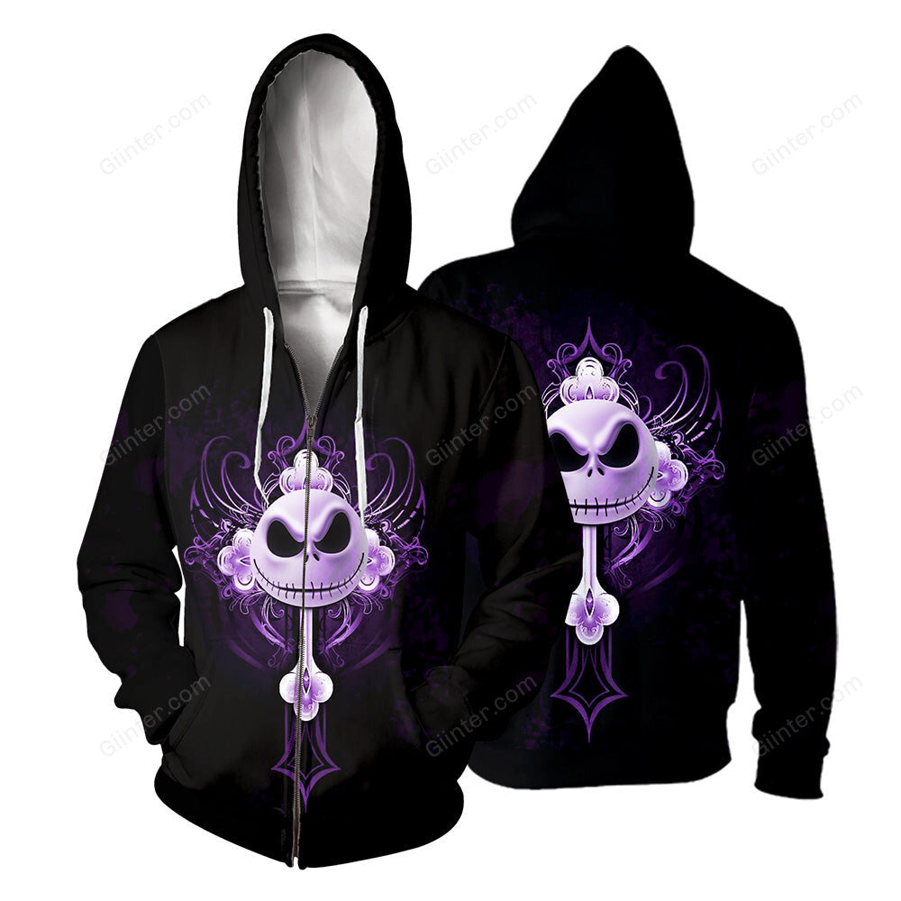 Jack Skellington Hoodie 3D All Over Printed Shirts For Men And Women 506