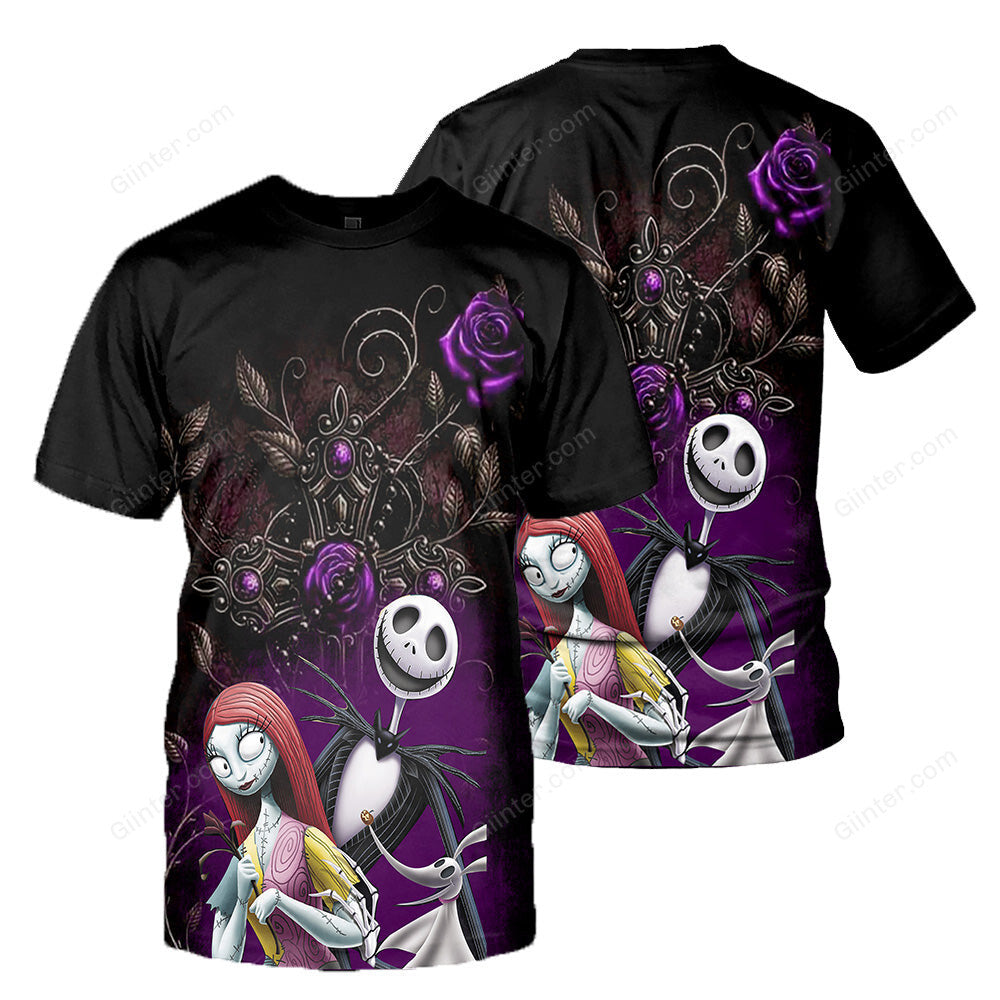 Jack Skellington Hoodie 3D All Over Printed Shirts For Men And Women 510
