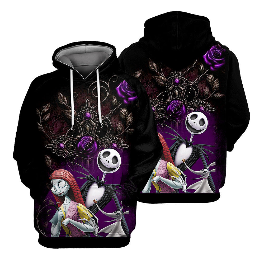 Jack Skellington Hoodie 3D All Over Printed Shirts For Men And Women 510