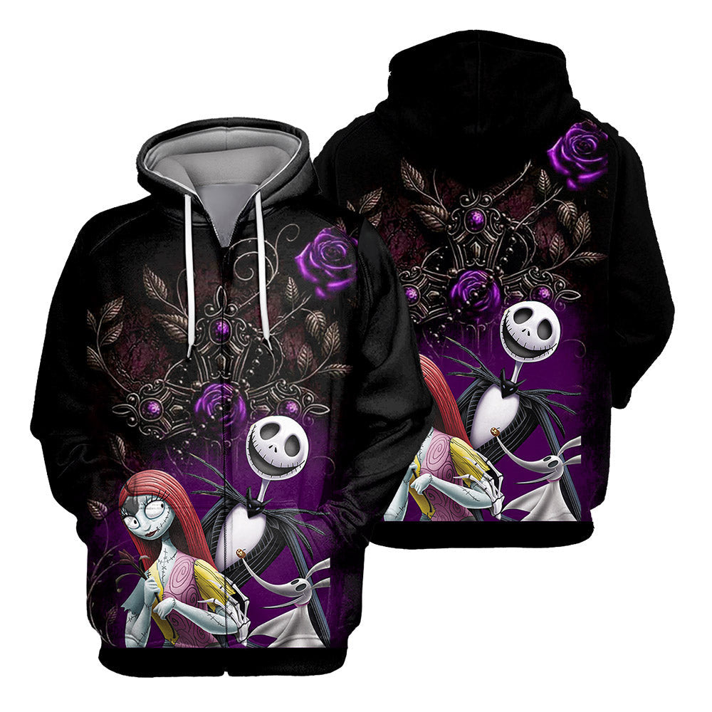 Jack Skellington Hoodie 3D All Over Printed Shirts For Men And Women 510