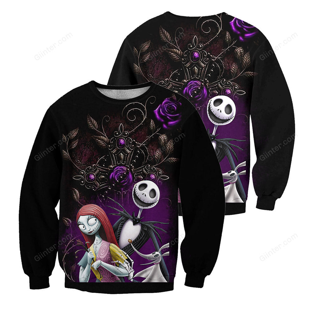 Jack Skellington Hoodie 3D All Over Printed Shirts For Men And Women 510