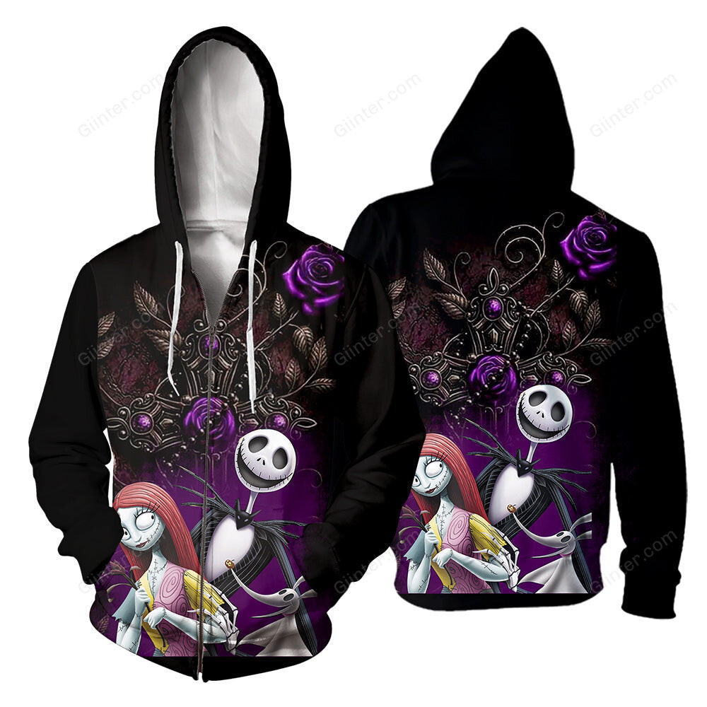 Jack Skellington Hoodie 3D All Over Printed Shirts For Men And Women 510