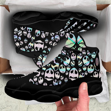 Jack Skellington Jordan 13 Shoes 587