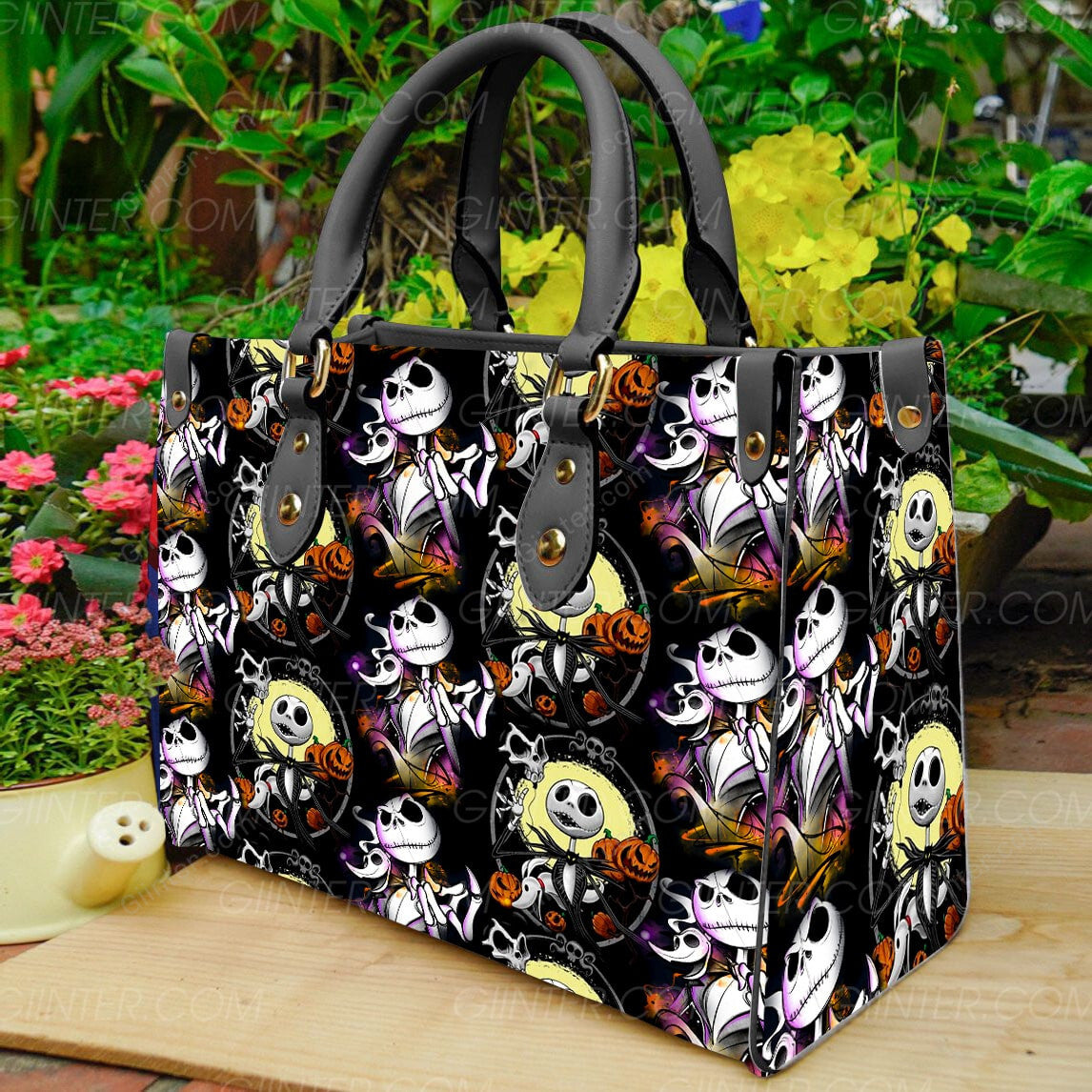 Jack Skellington Leather Bag GINNBC904308