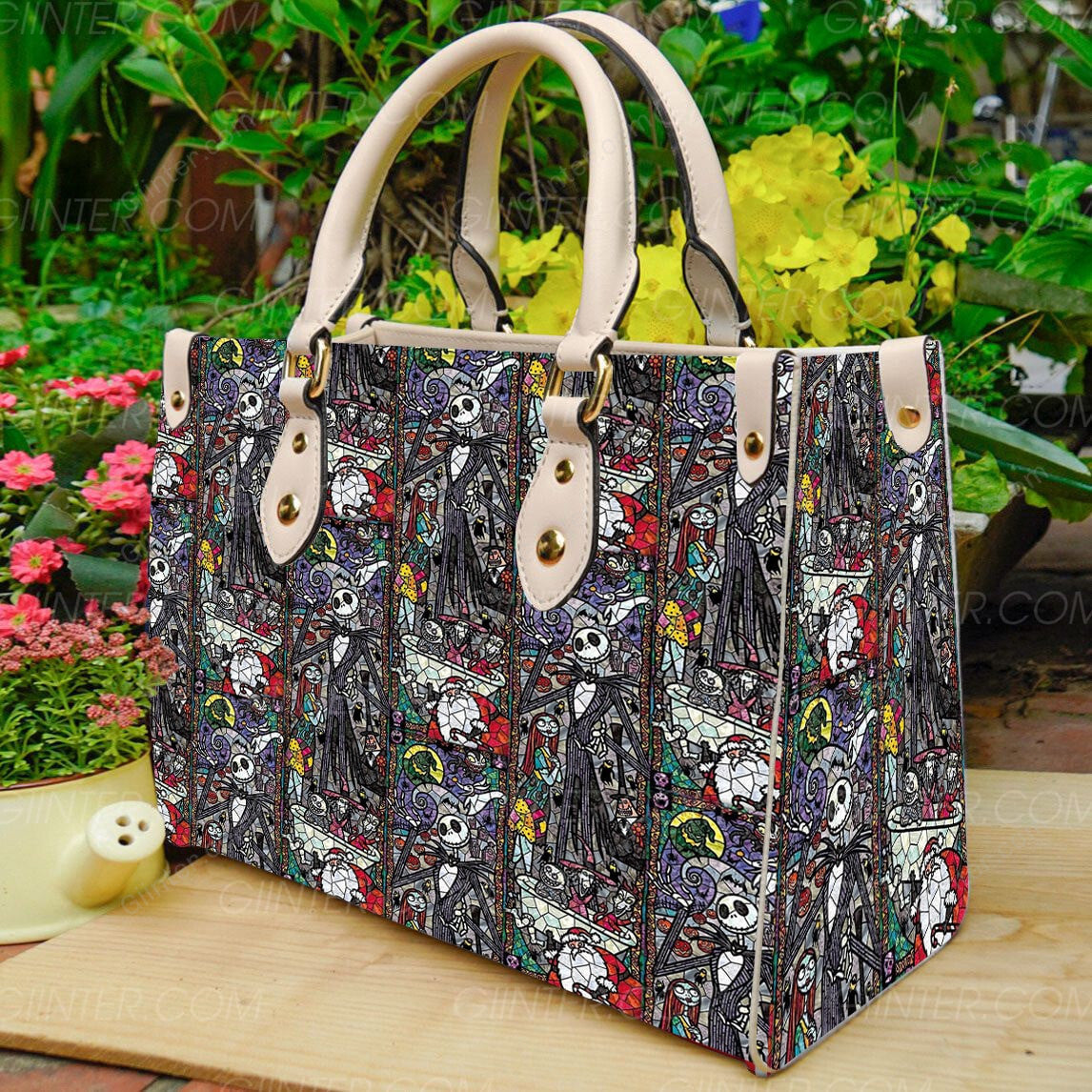Jack Skellington Leather Bag GINNBC905194