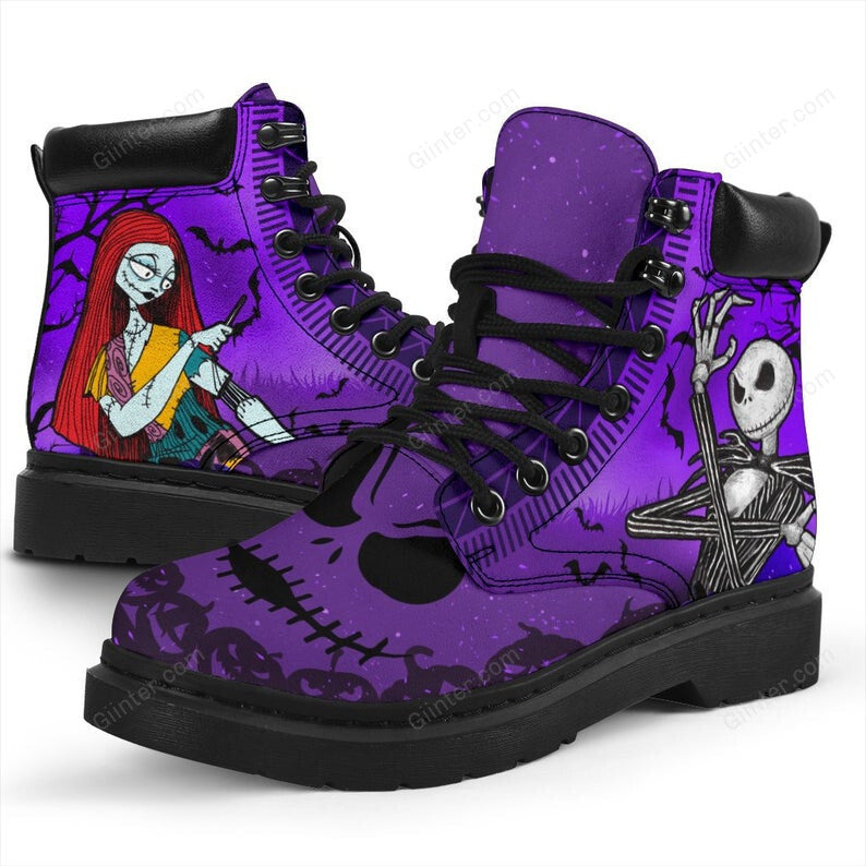 jack skellington leather boots