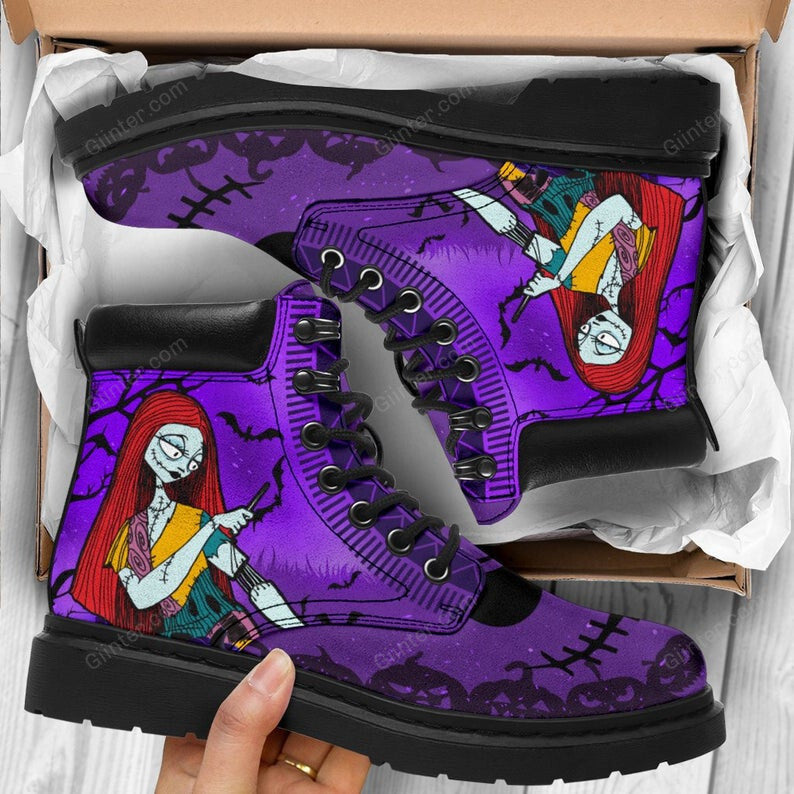 Jack Skellington Leather Boots