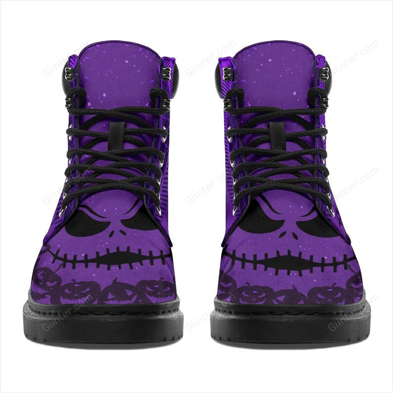 Jack Skellington Leather Boots