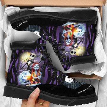 Jack Skellington Leather Boots