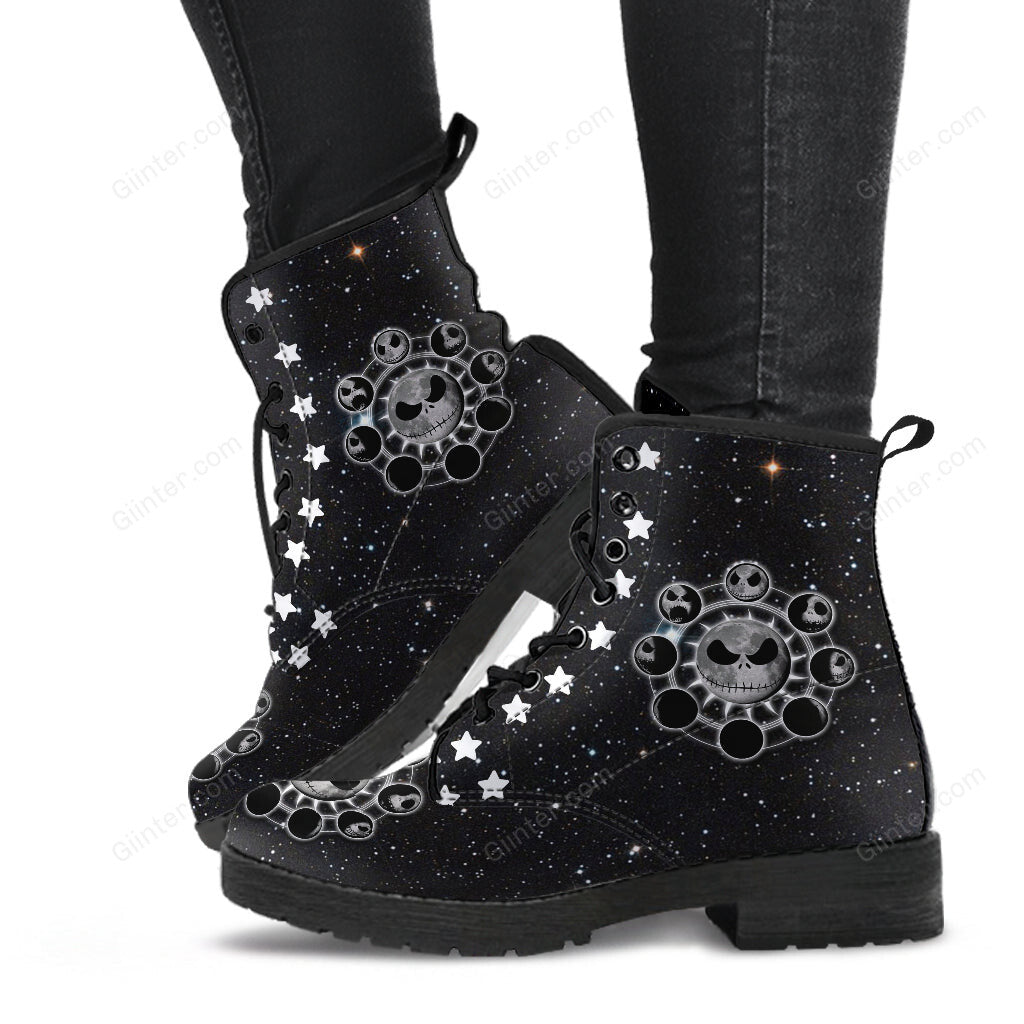 Jack Skellington Leather Boots 516