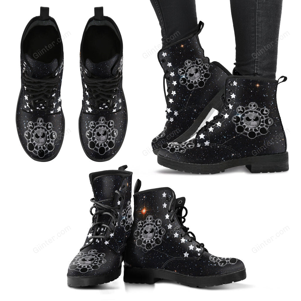 Jack Skellington Leather Boots 516