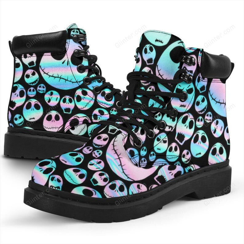jack skellington leather boots