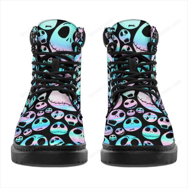 Jack Skellington Leather Boots 587