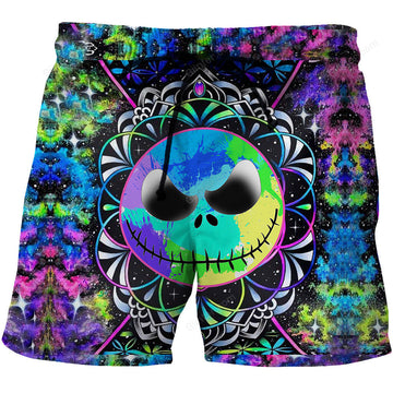 Jack Skellington Men Beach Short