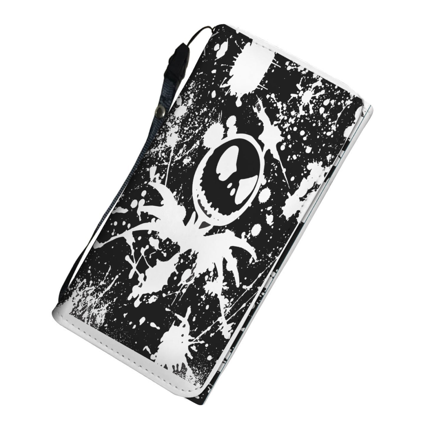 Jack Skellington Painted 3D Printed Womens Wallet