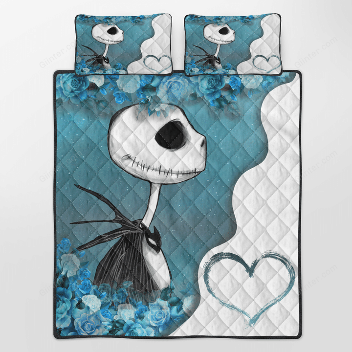 Jack Skellington Quilt Bedding Set 609