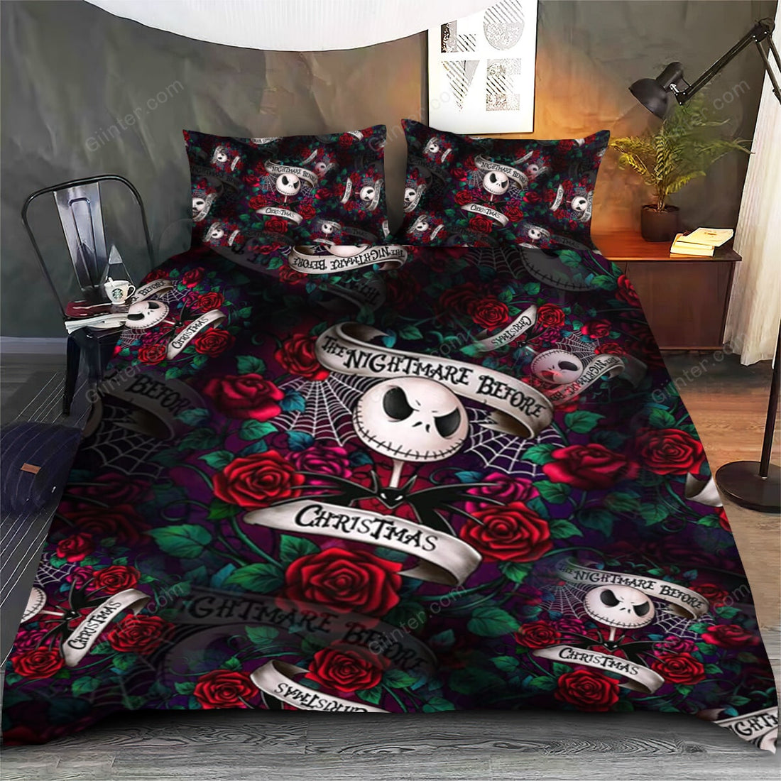 nightmare before christmas bedding set