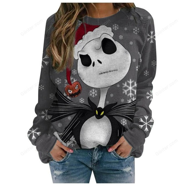 Jack Skellington Sweatshirt for Christmas