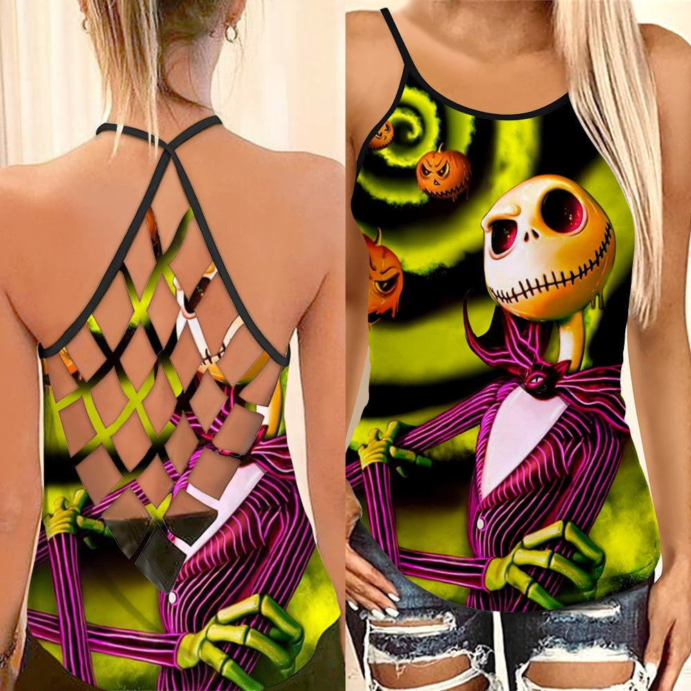 Jack Skellington Women 3D Shirts GINNBC79036