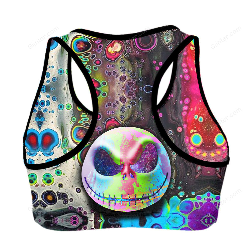Jack Skellington Women Sport Bra
