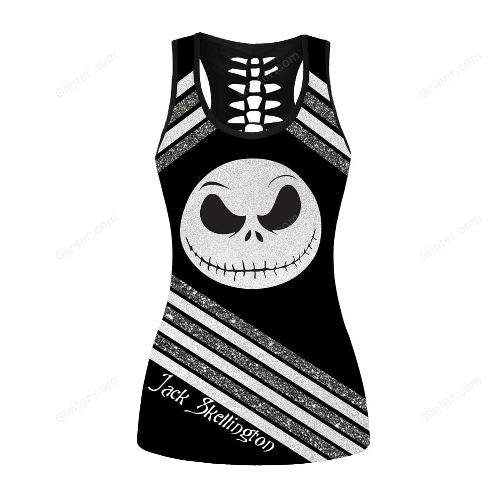 Jack Skellington Women Tank Top & Legging GINNBC72831