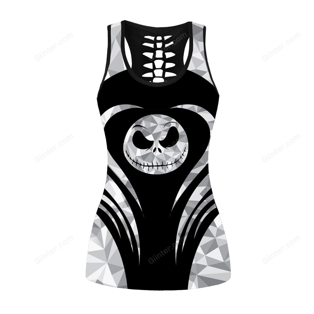 Jack Skellington Women Tank Top & Legging GINNBC73458