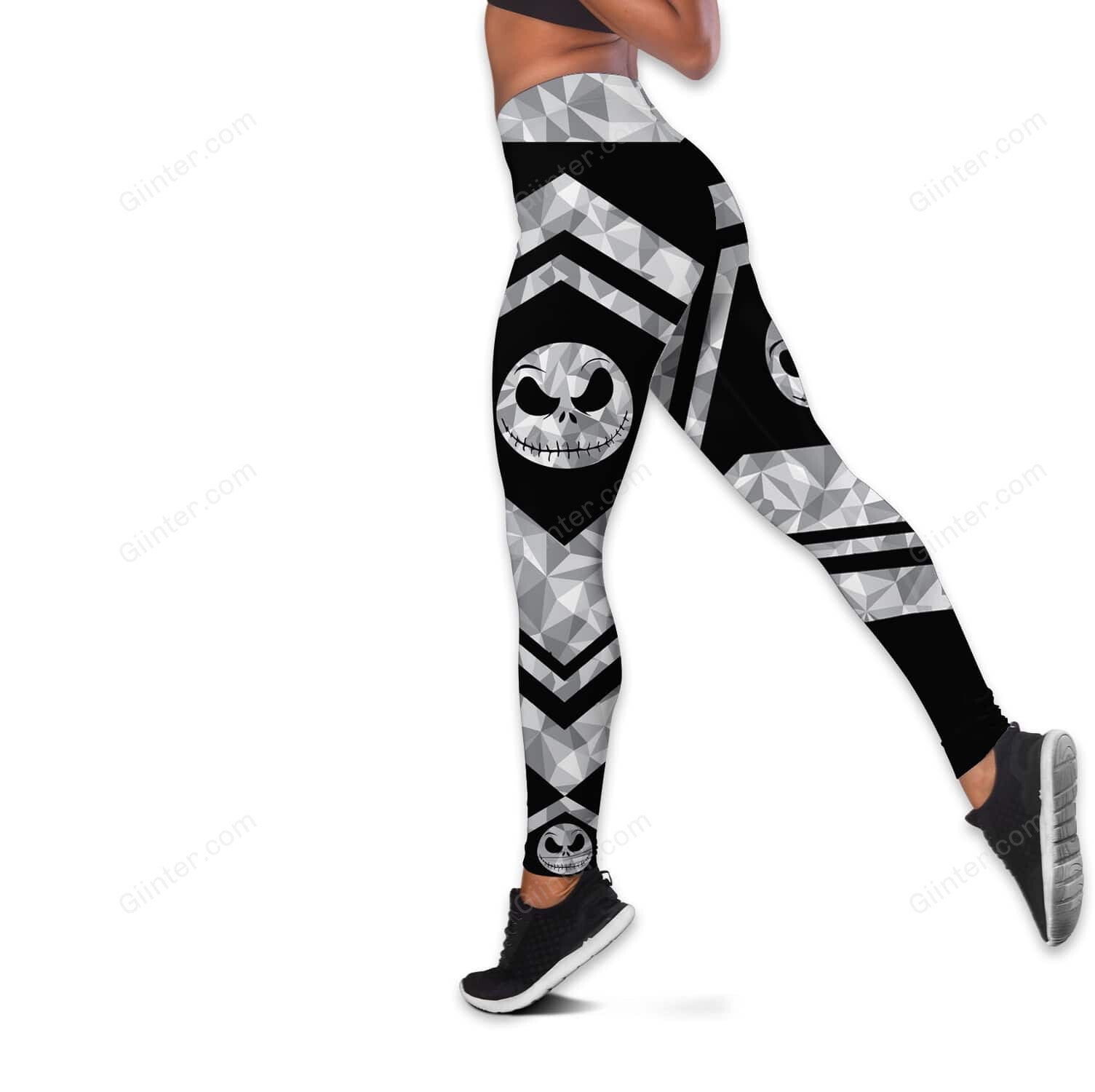 Jack Skellington Women Tank Top & Legging GINNBC73458