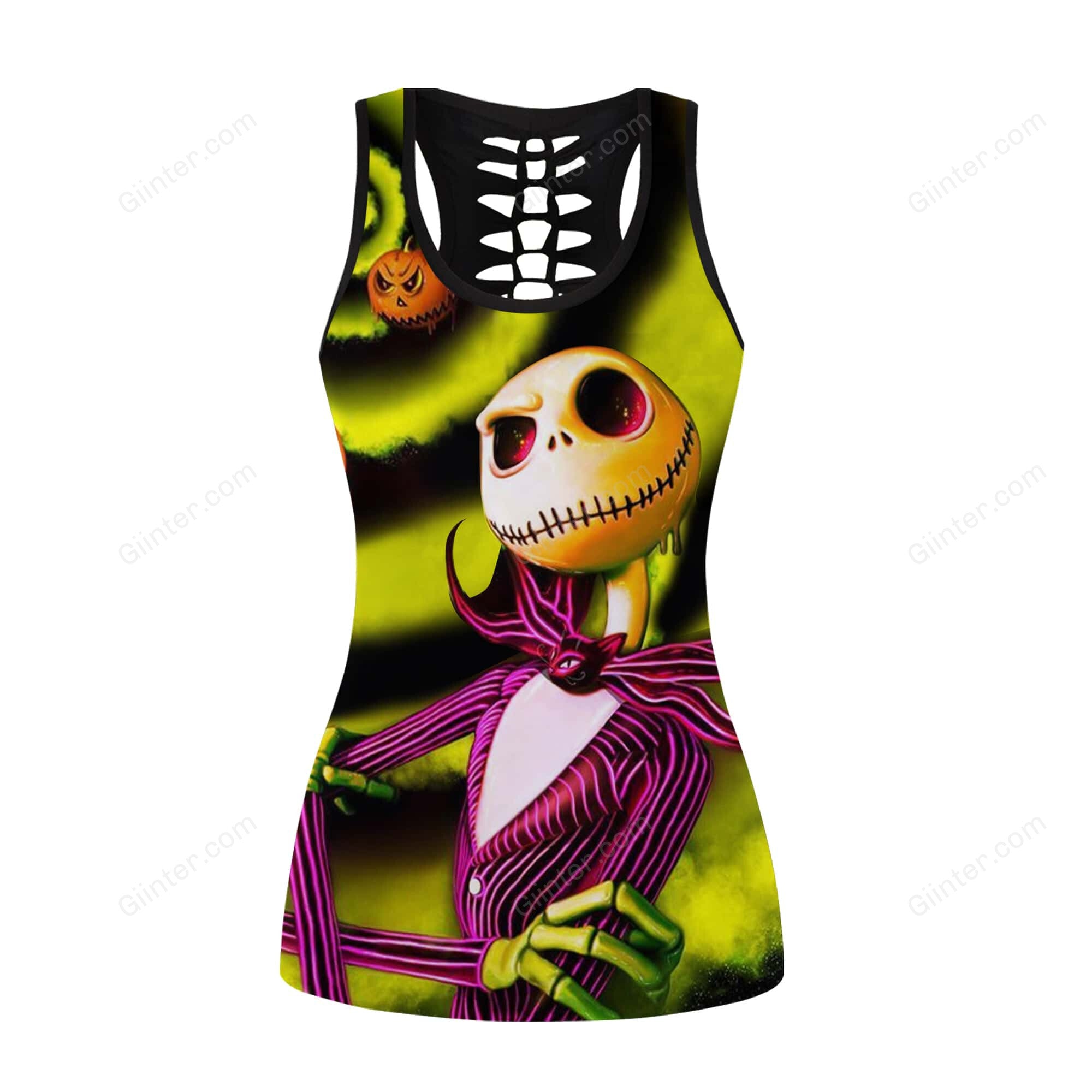 Jack Skellington Women Tank Top & Legging GINNBC79036