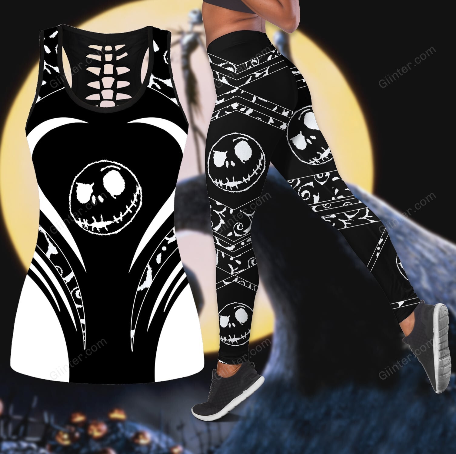 jack skellington bedding set