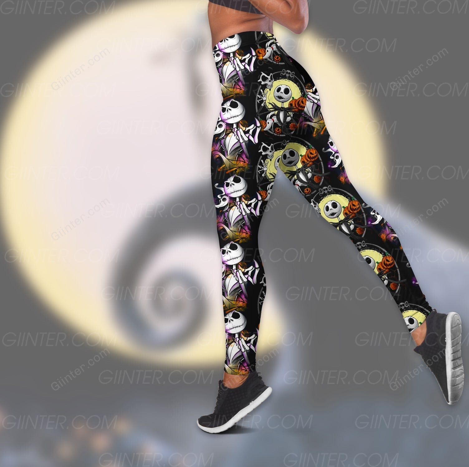 Jack Skellington Women Tank Top & Legging GINNBC904308