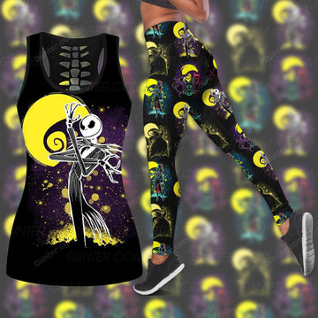 Jack Skellington Women Tank Top & Legging GINNBC91215