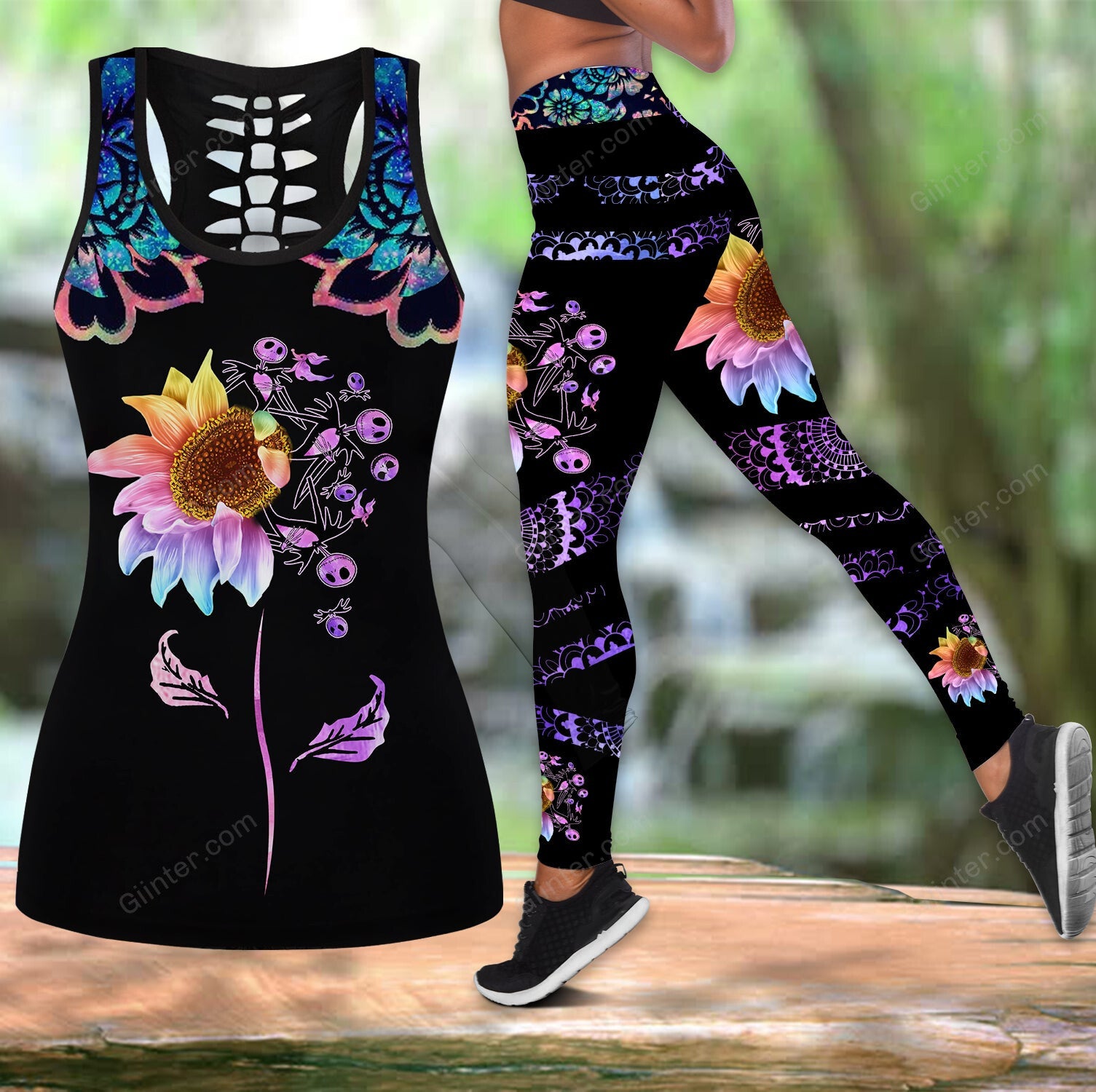 jack skellington tank top legging