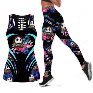 jack skellington tank top legging