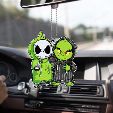 Jack Skellington&Grinch Car Hanging Ornament GINNBC71634
