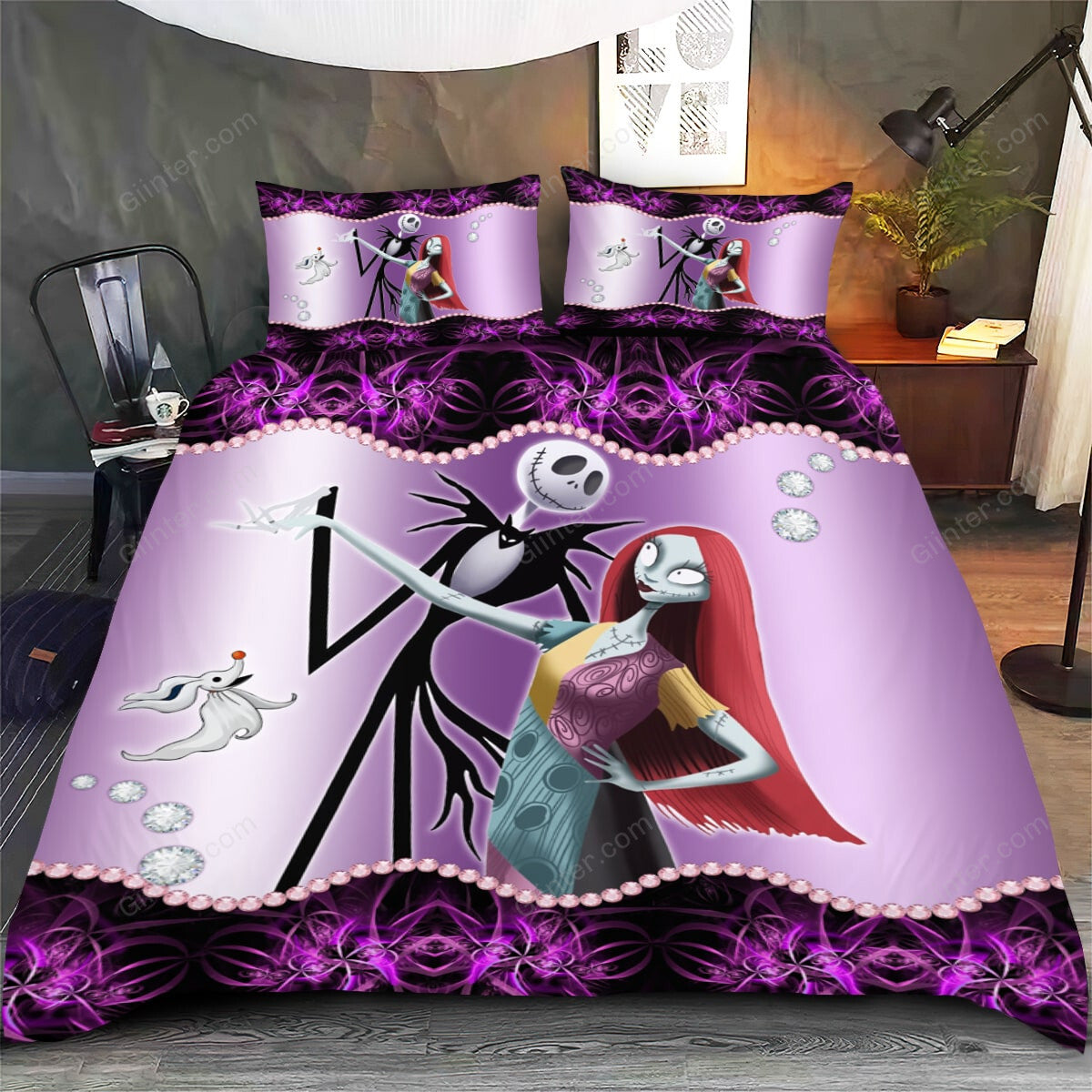 the nightmare before christmas bed