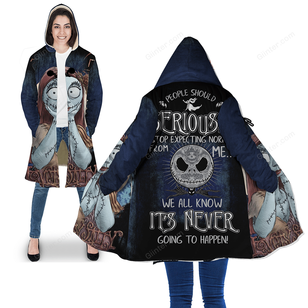 Jack&Sally hoodie 3D All Over Printed Shirts For Men And Women 472 - "People Should Seriously, Stop Expecting Normal From Me, We All Know It's Never Going To Happen!
